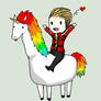 Llamacorn + Mikey Way