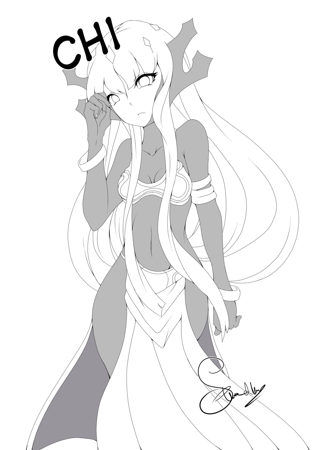 Chi Lineart (Grim tales)