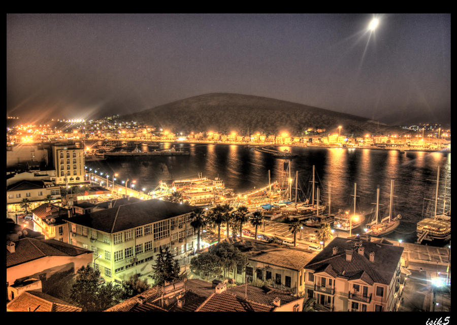 A Night at Cesme II HDR