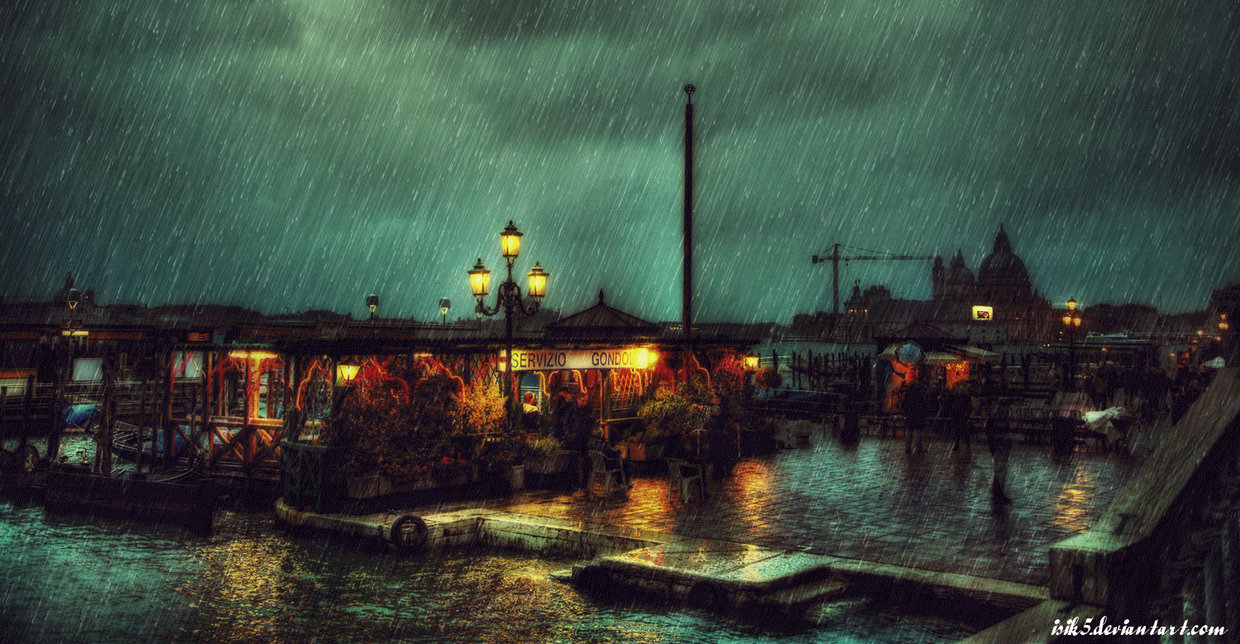 Dancing in the Rain HDR by ISIK5