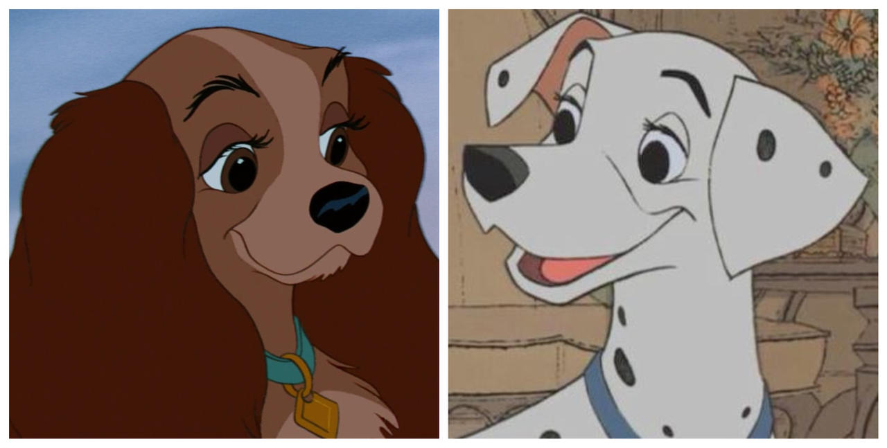 Lady and Perdita by Ronsonic on DeviantArt