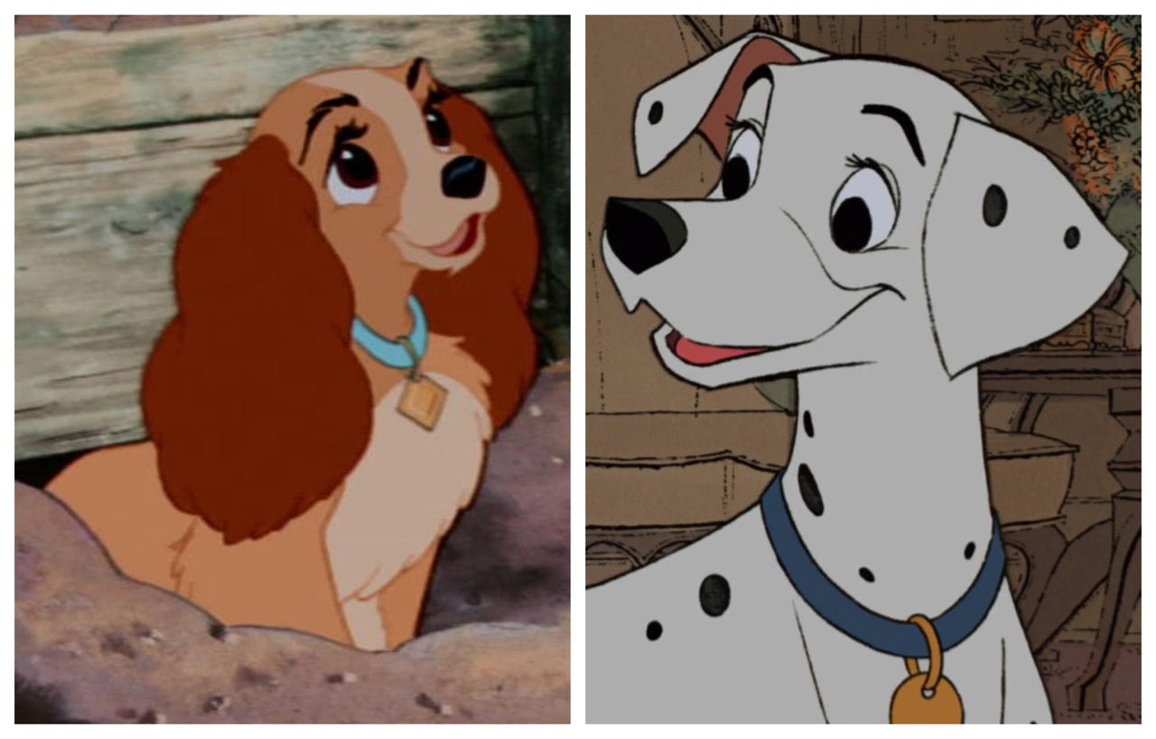 Lady and Perdita by Ronsonic on DeviantArt