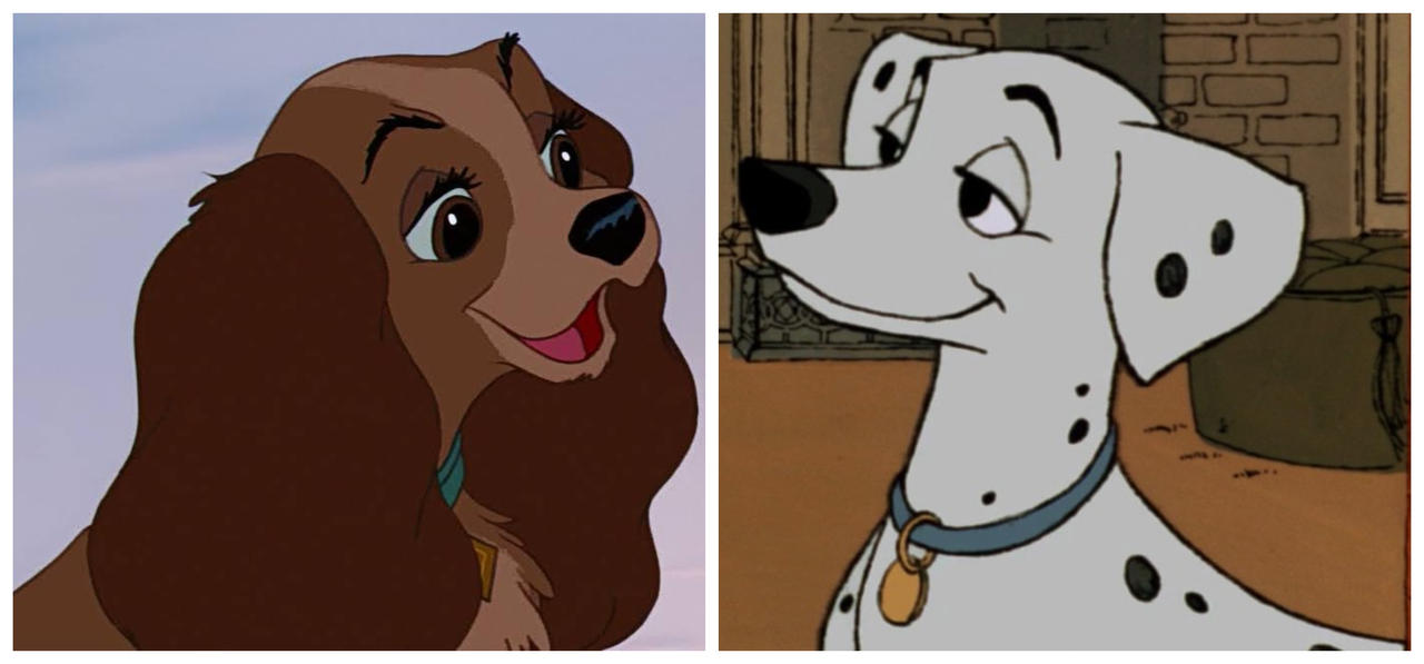 Lady and Perdita by Ronsonic on DeviantArt
