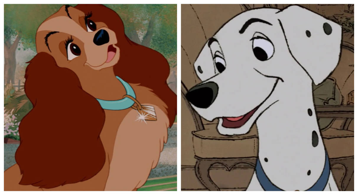 Lady and Perdita by Ronsonic on DeviantArt