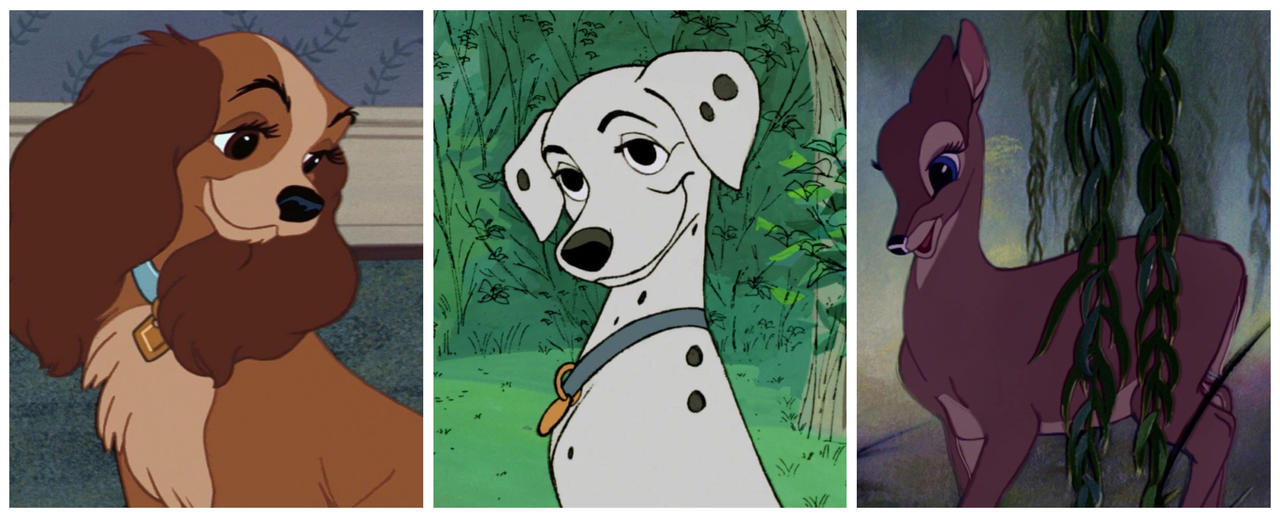 Lady, Perdita and Faline by Ronsonic on DeviantArt