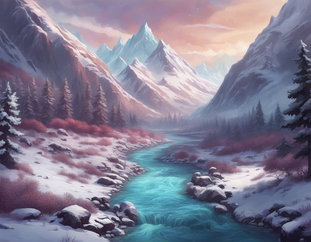 Cold Rivrrr A cold River by kirbie on DeviantArt