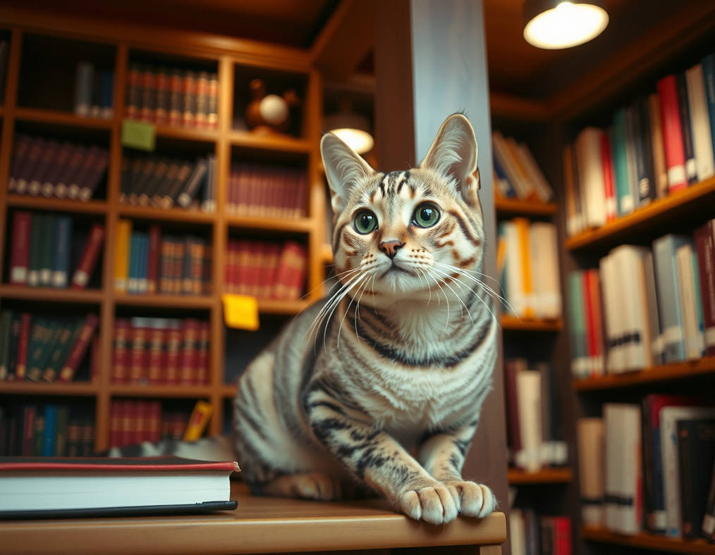 Library Cat Simple Library cat by kirbie on DeviantArt