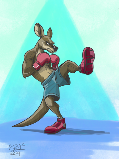 Kangaroo by kryzthian1990 on DeviantArt