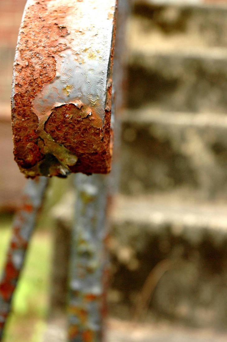 the rusted railing by jnicolini12 on DeviantArt