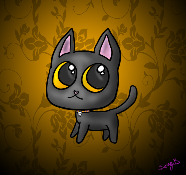 Halloween Chibi Kitty