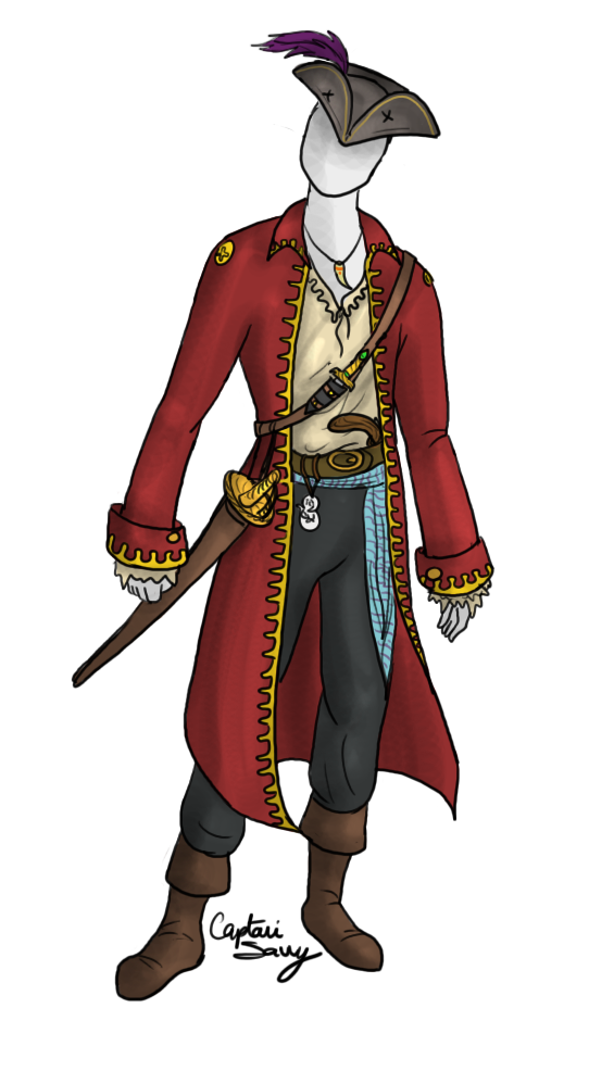 Pirate Garb Adoptable SOLD