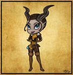 The Inquisitor - Chibi Contest Prize by Captain-Savvy