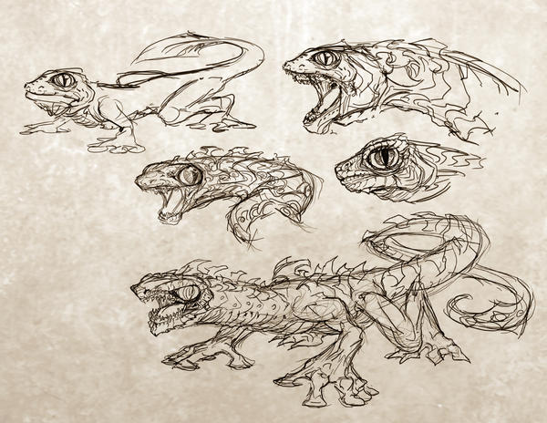 Creature concepts 2 by Iantoy on DeviantArt