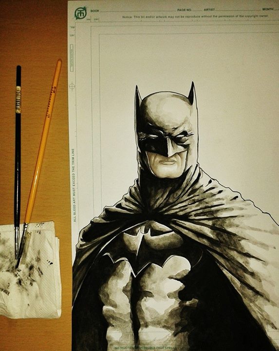 Batman Day Free Sketch