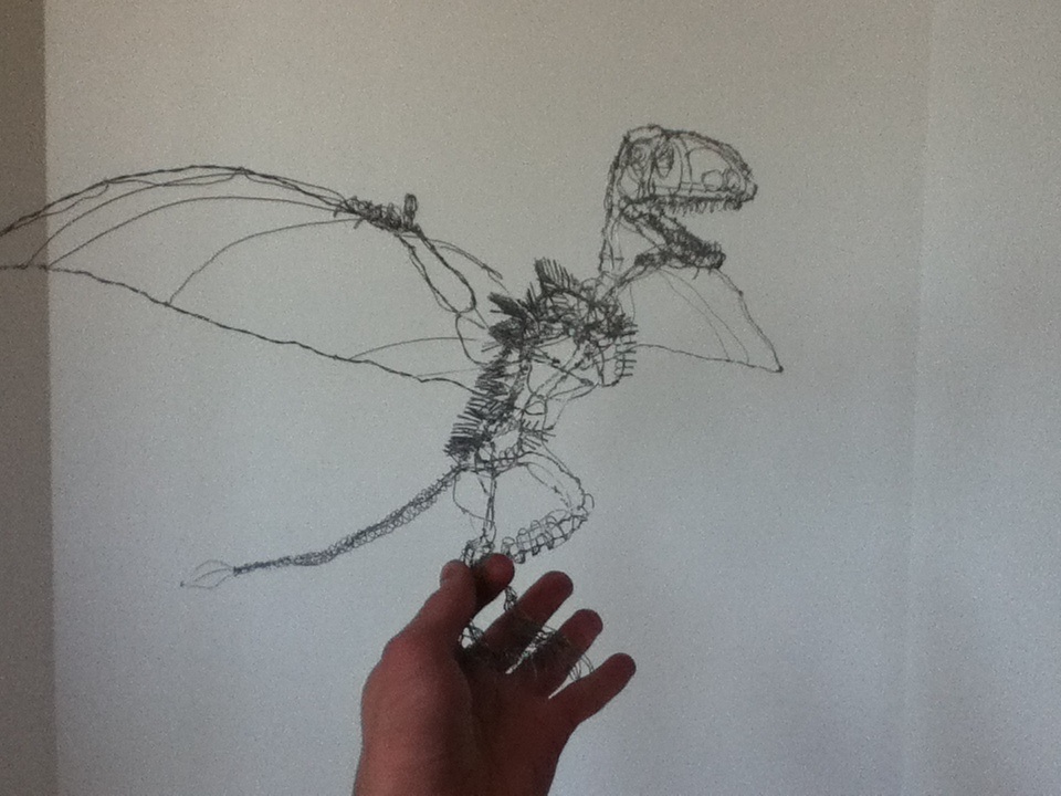 A Flying Reptile in the Hand...