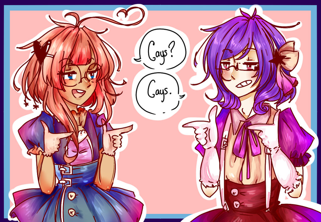 2 Gays in Dresses +SPEEDPAINT