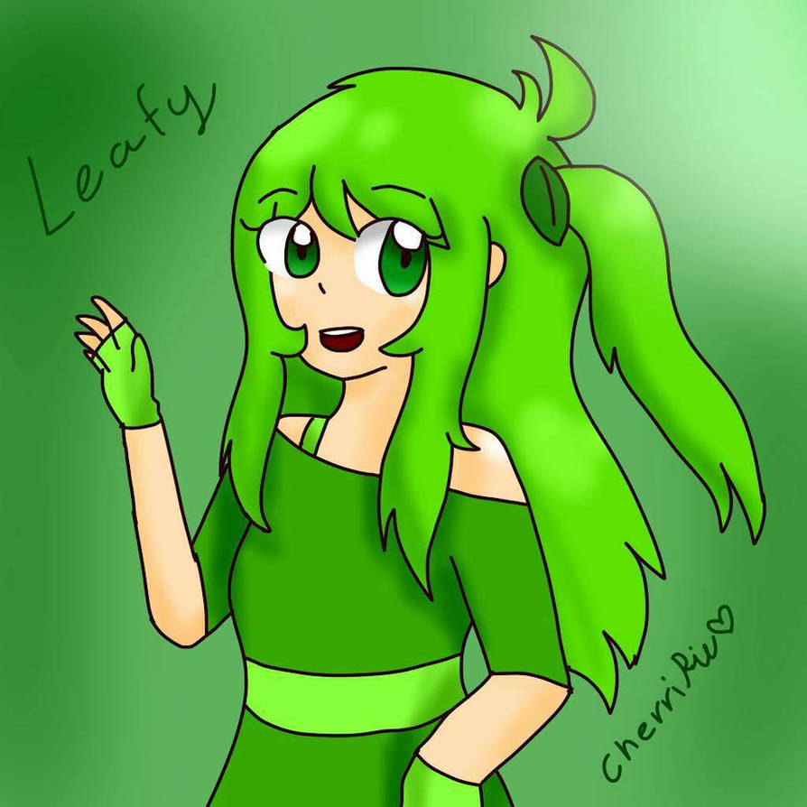 BFDI Leafy by CherripieKawaii on DeviantArt