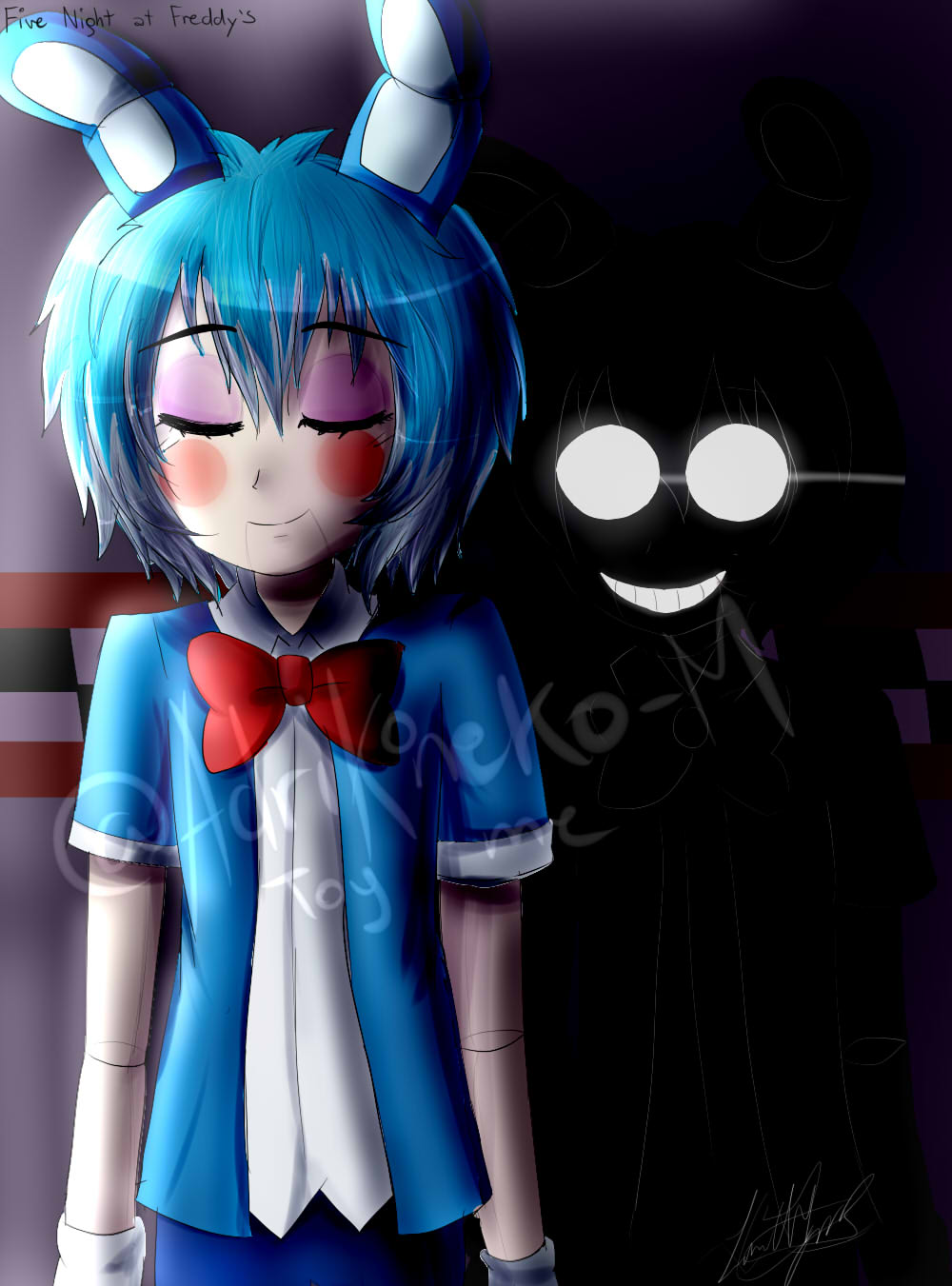 Five nights at Freddy's [anime version] by Jany-chan17 on DeviantArt