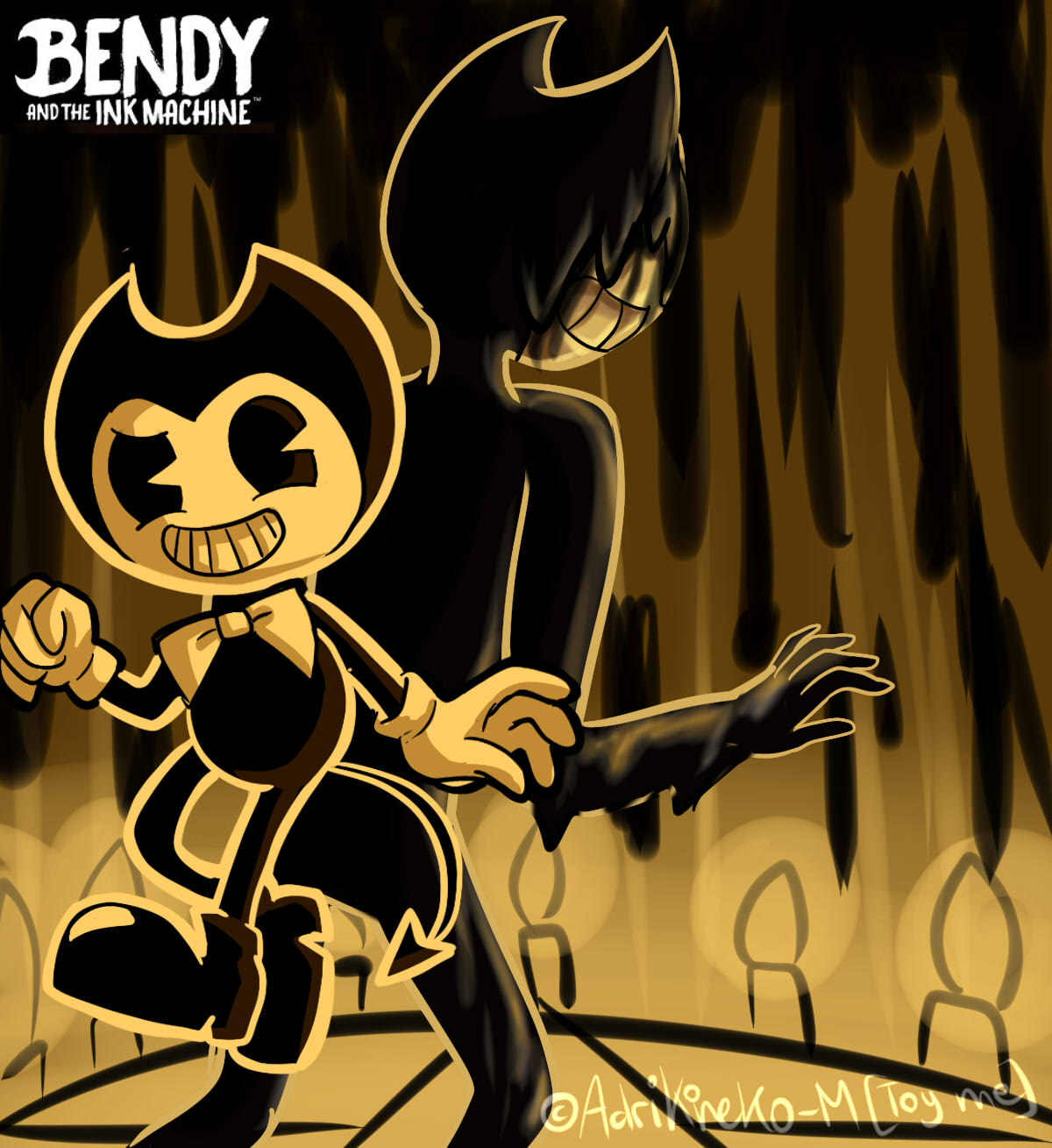 Machine Fanart BENDY and the INK MACHINE FanArt by AdriKoneko-Mizuiro on DeviantArt