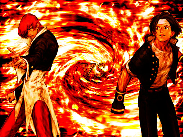 Iori Yagami VS Kyo Kusanagi by Fayeuh on DeviantArt