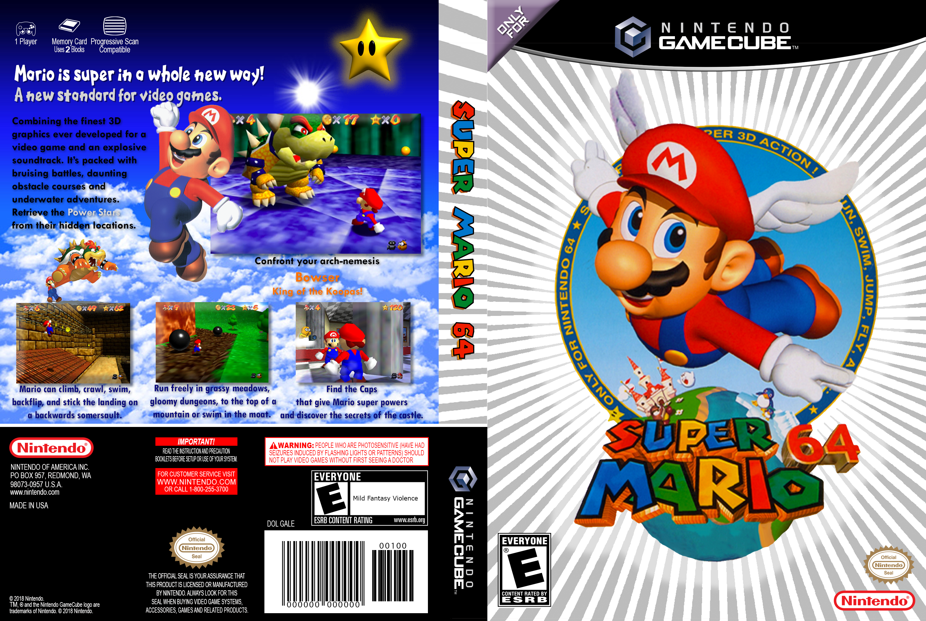 Super mario discount gamecube