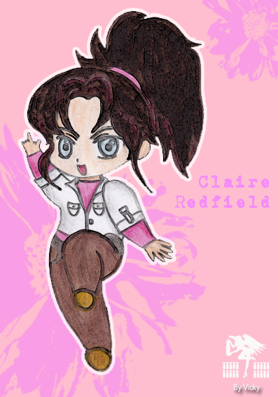 Claire Redfield chibi