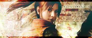 Claire Redfield RE ORC sign