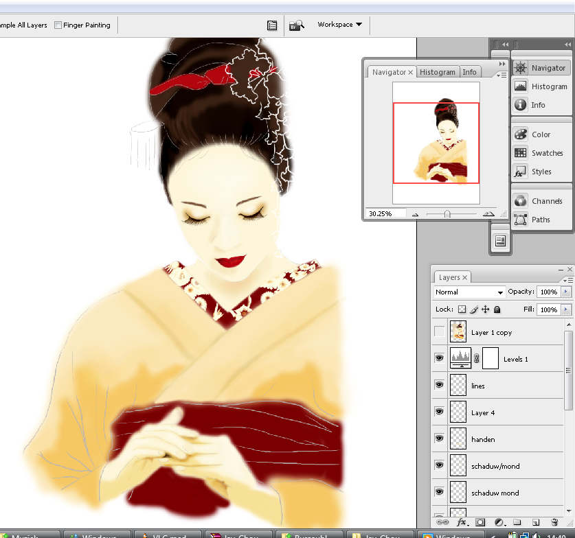 sayuri in progress