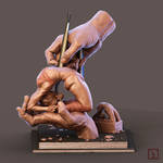 The Sculptor's Camel Pose by Je-huty