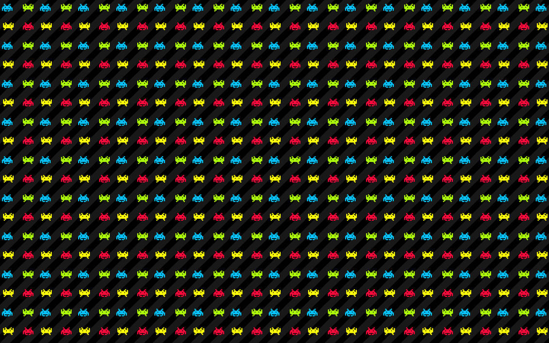 Space Invaders Wallpaper XD by xTAMAGOTCHI on DeviantArt