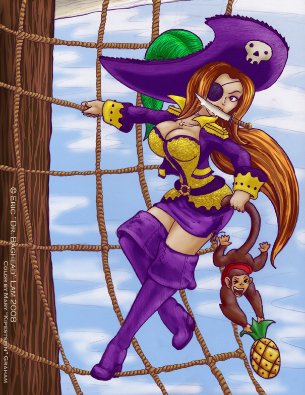 Captain Violetta Sets Sail...