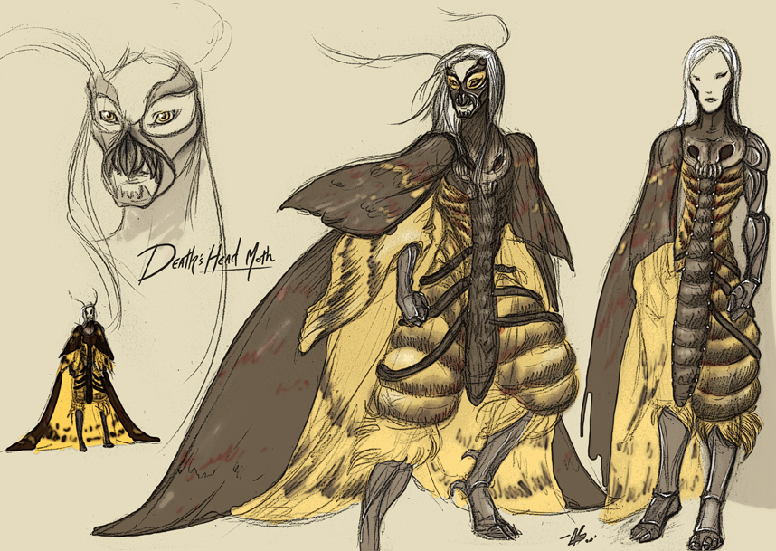 Deathshead Moth