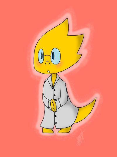 Alphys by KJ-ArtyStuff on DeviantArt