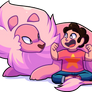 Steven and lion + VIDEO