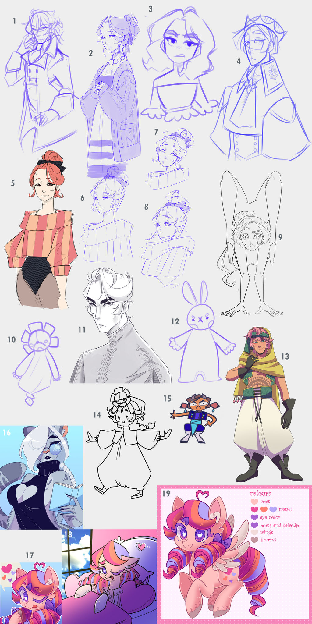 art dump oct / nov 2018 by Looji