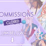 COMMISSIONS ARE CLOSED