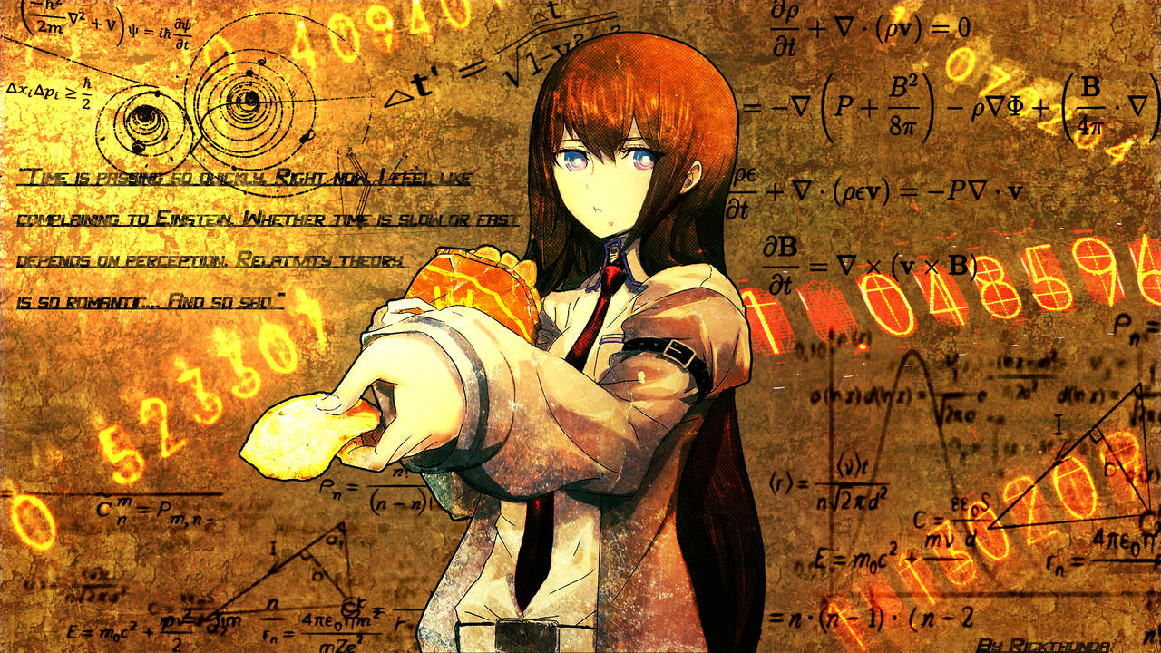 Makise Kurisu Steins Gate Wallpaper By Rickthunda On Deviantart Makise Kurisu Steins Gate Wallpaper By Rickthunda On Deviantart