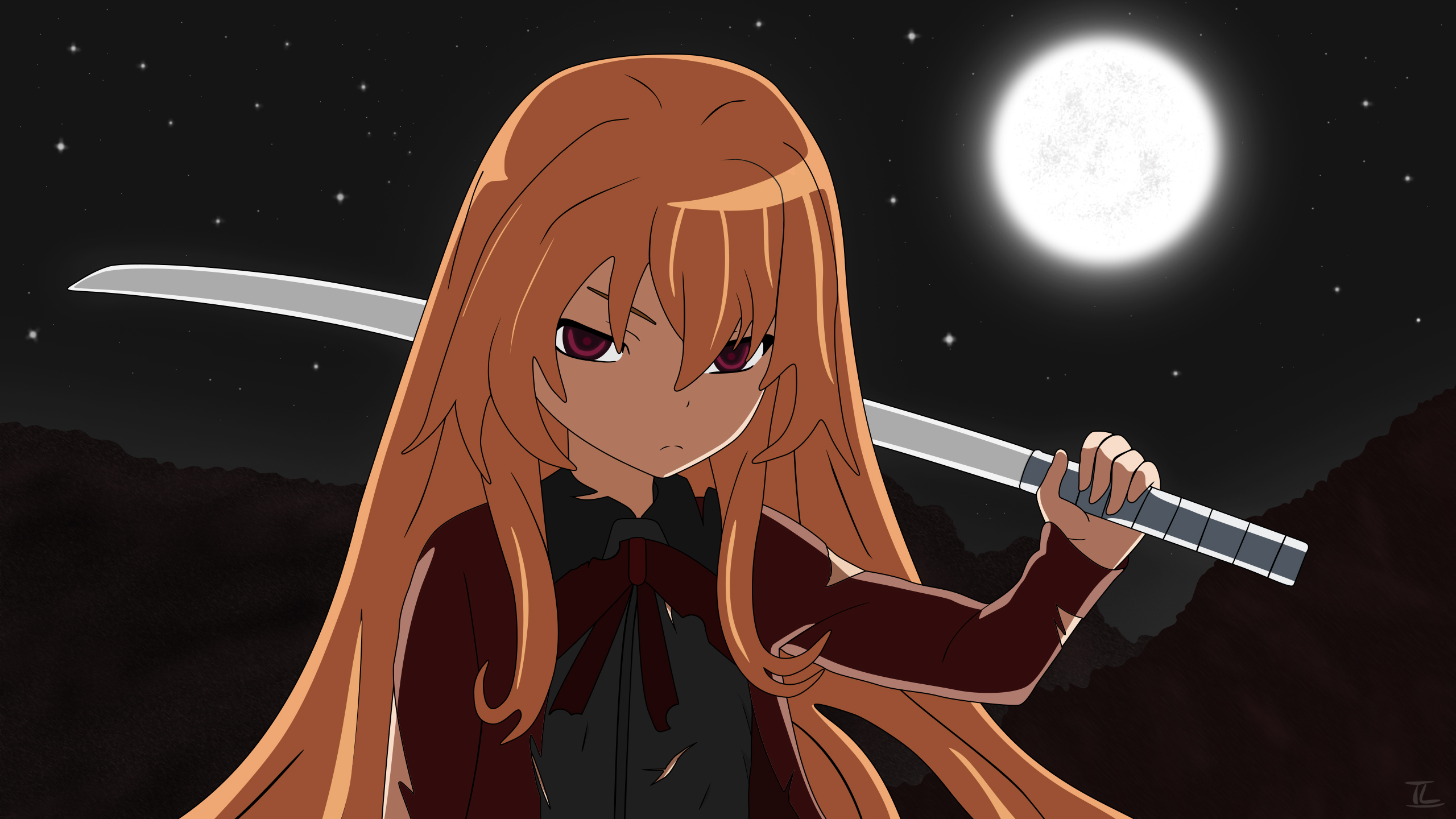 anime vectors, Toradora!, anime, Aisaka Taiga, HD Wallpaper