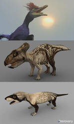 Characters Dinosaur Revolution