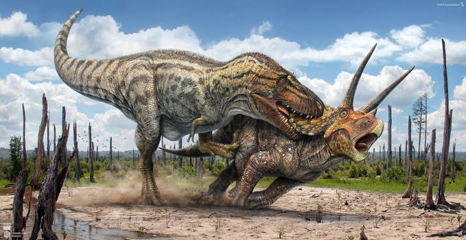 T.rex vs Triceratops
