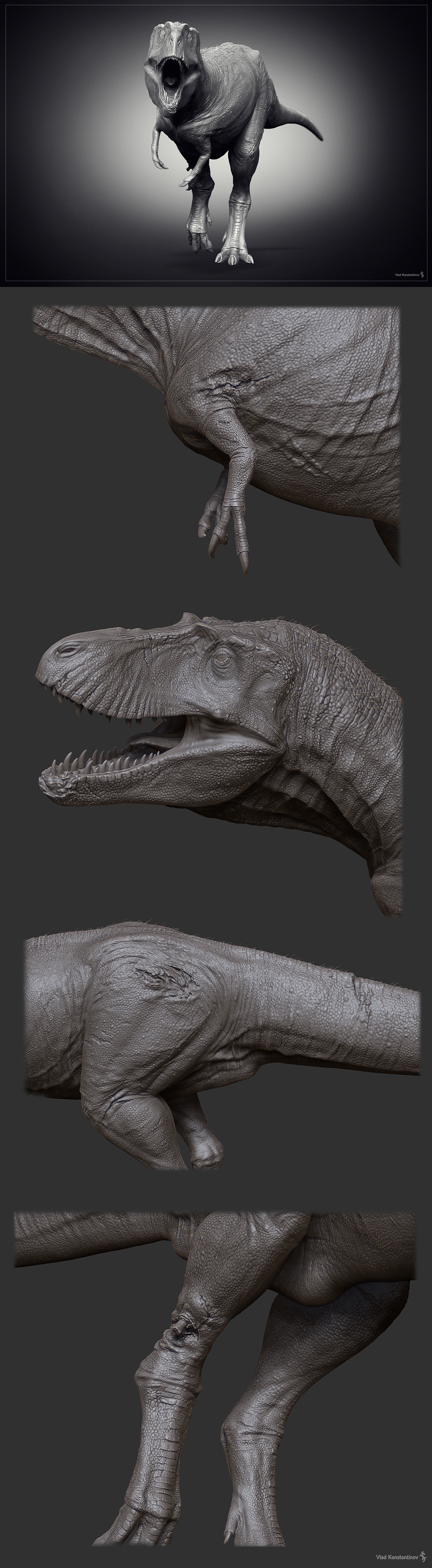 Gorgosaurus WIP by Swordlord3d on DeviantArt