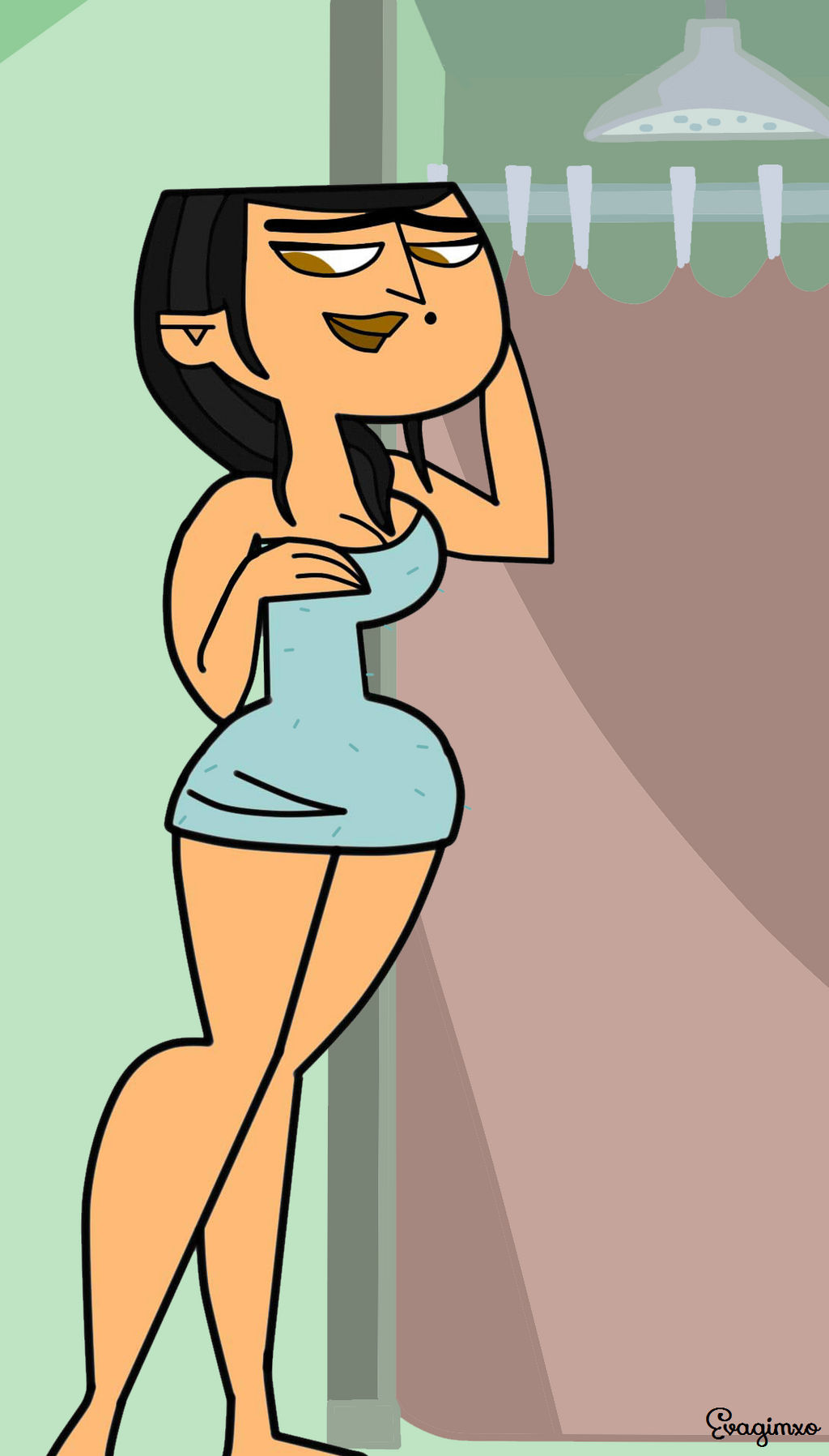 Shower Of A Champion TDI Eva By EvaHeartsYou On DeviantArt shower-of-a-champion-tdi-eva-by-evaheartsyou-on-deviantart