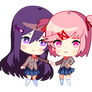 Holding Hands - Doki Doki Chibi Commission