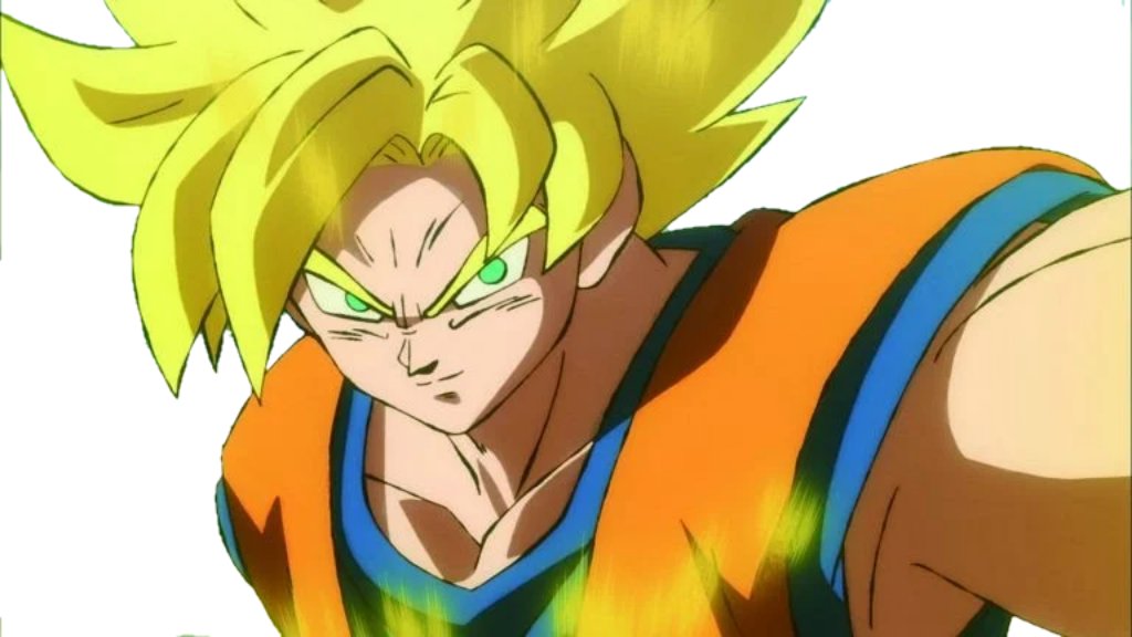 Broly SSJ Blue Hair vs Goku - wide 3