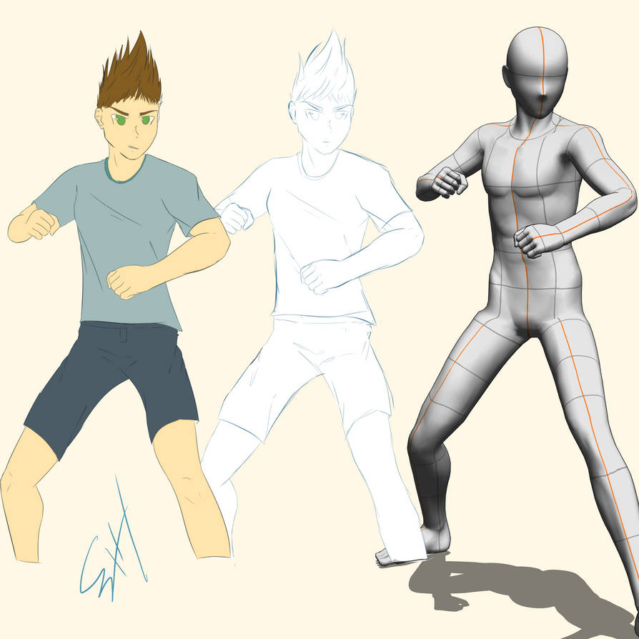 3D model example by tigercryrocks on DeviantArt