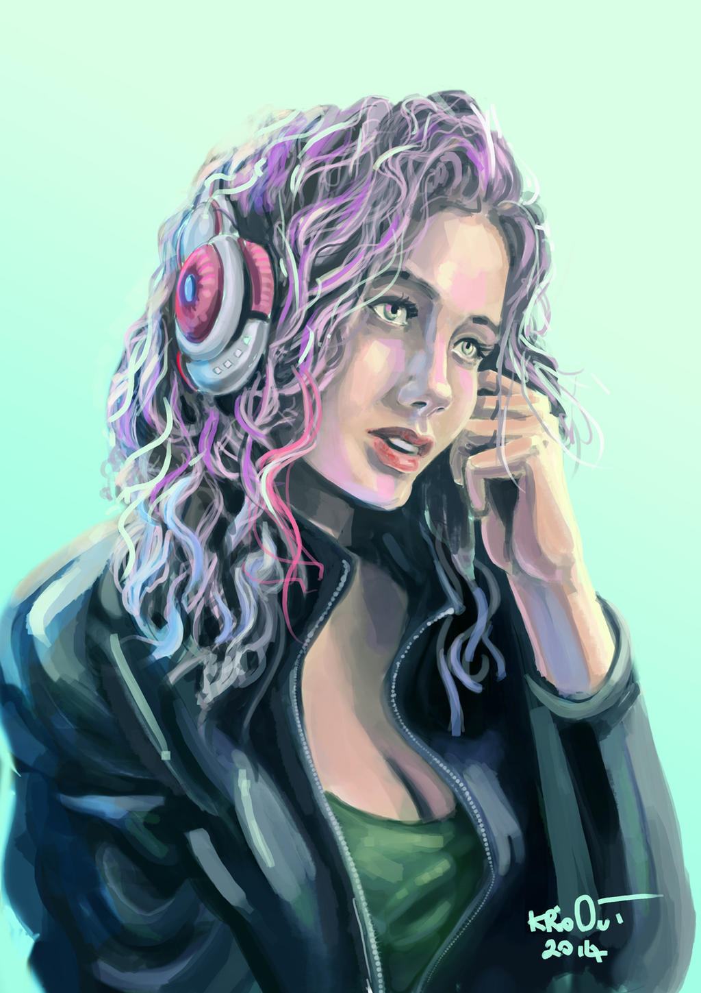 Speedpainting - headset