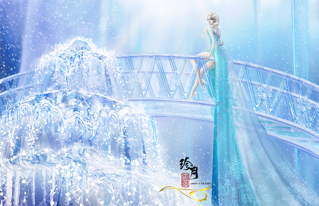 Elsa Queen of Ice and Snow by zhenyue on DeviantArt