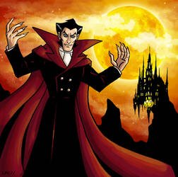 Dracula from Batman vs Dracula