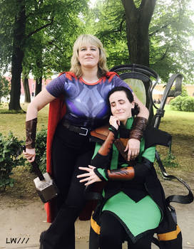 Thor and Loki cosplay 12.06.18 - 9