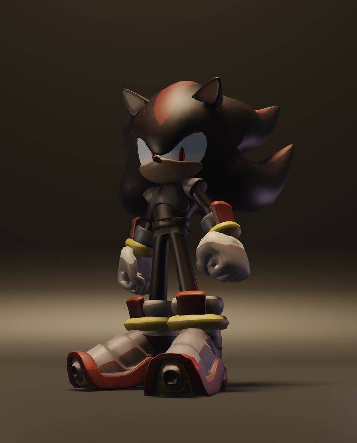 Shadow the hedgehog 3D blender by FANK0 on DeviantArt